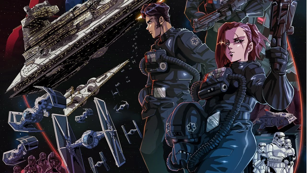 A Star Wars Fan Made Anime