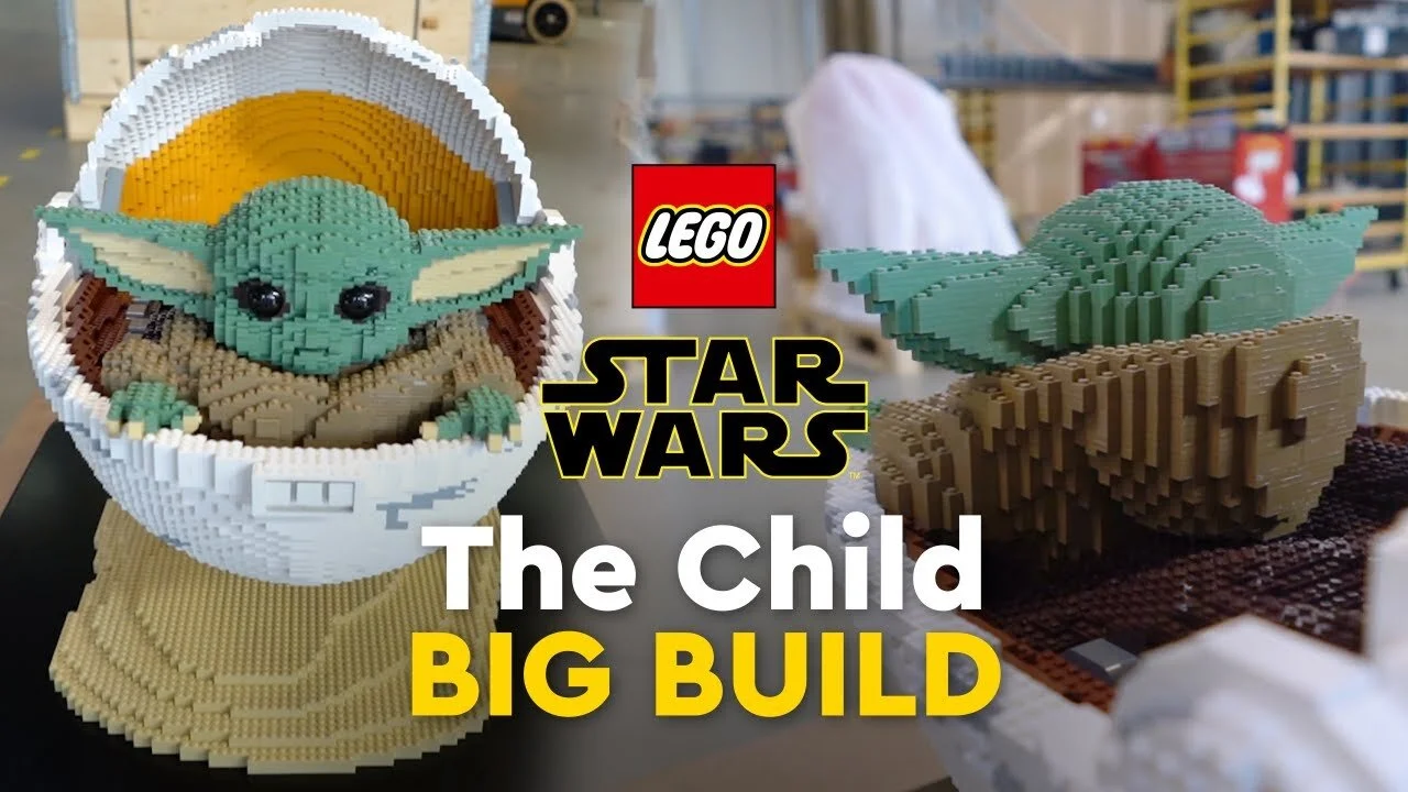 Someone Made a Life Sized Lego Grogu