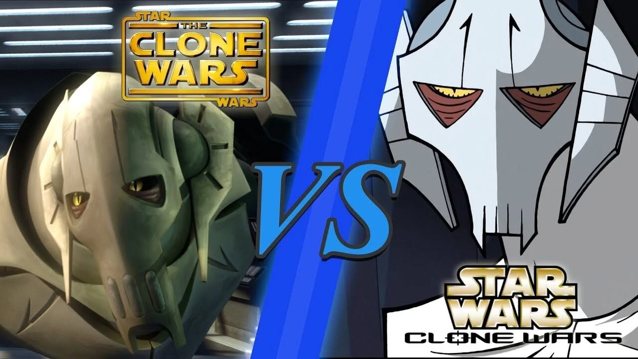 Comparing/Contrasting TCW 2008 With 2003-2005 Multimedia Clone Wars Project