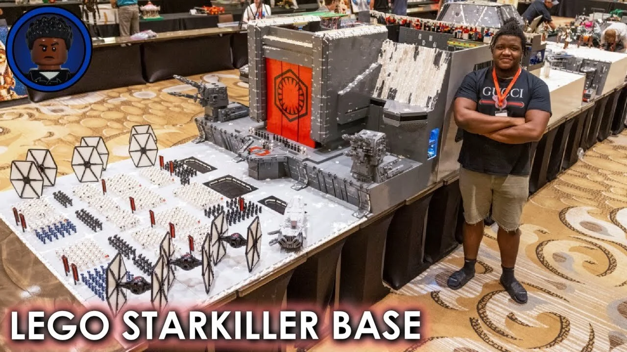 Fan Builds Impressive LEGO Starkiller Base