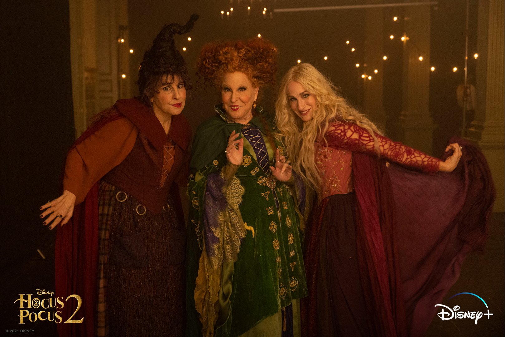 First Look At Original Trio Back To Run "Amok" In Hocus Pocus 2