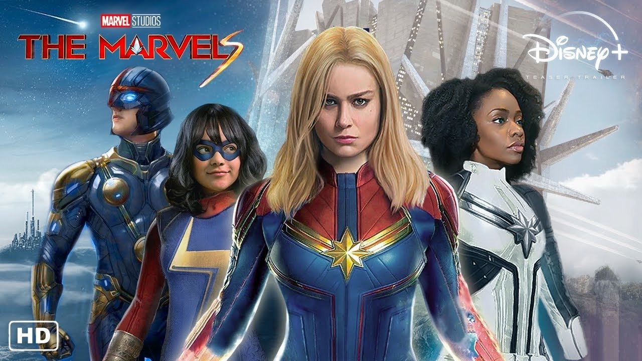 Marvel Studios' THE MARVELS - THE TRAILER (2023) Captain Marvel 2 Movie 