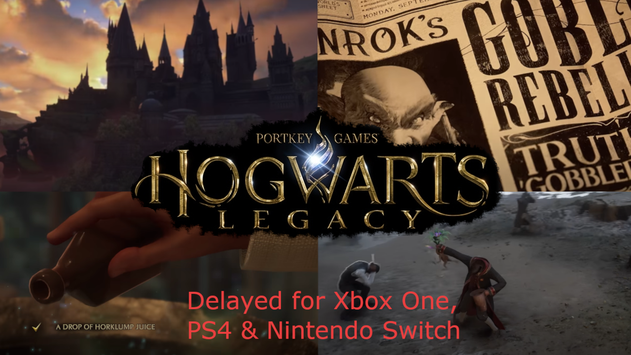 Hogwarts Legacy Delayed But Not Canceled on PS4