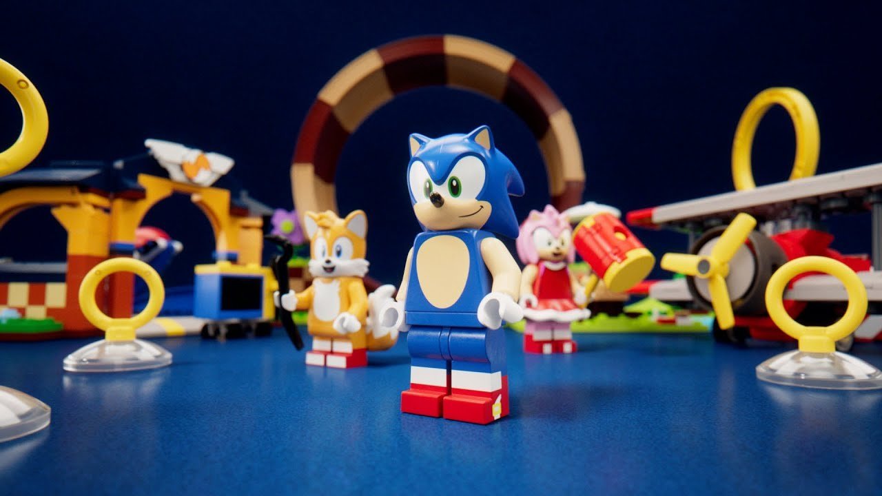 Here's how Sonic's Green Hill Zone looks in Lego Dimensions