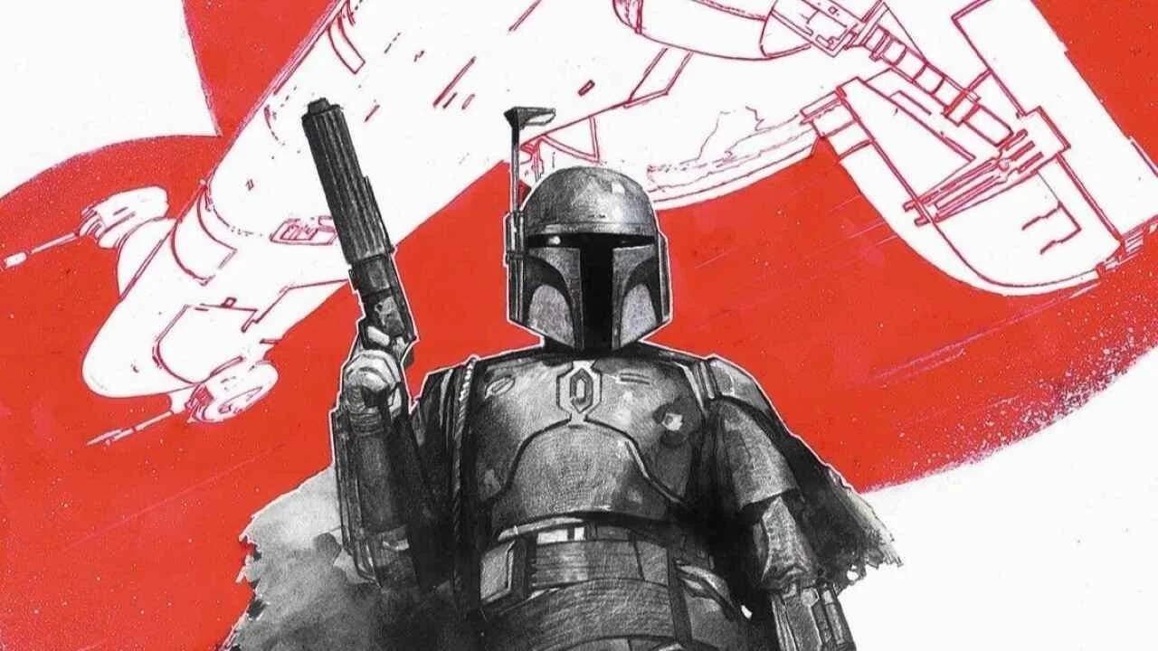 Marvel Comics Has Just Revealed 'Star Wars: Boba Fett – Black, White &amp; Red'
