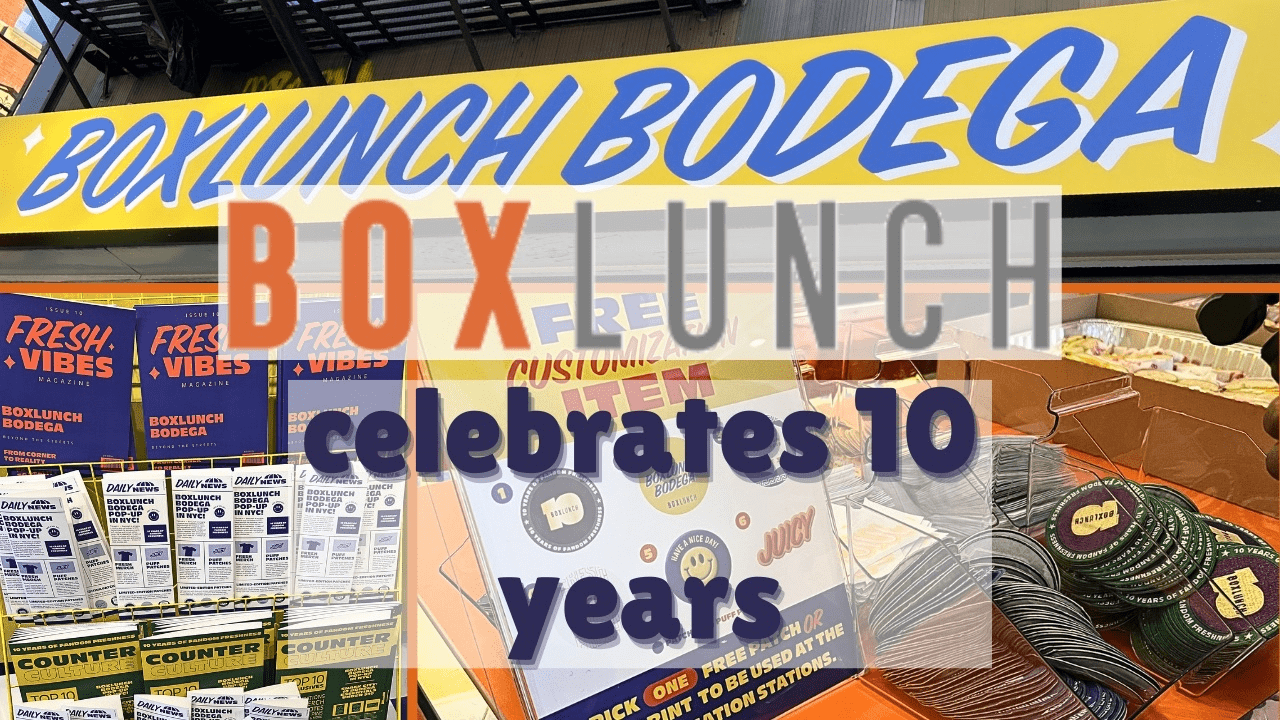 An Exclusive Look At The BoxLunch Pop-Up Store And 10th Anniversary Merchandise
