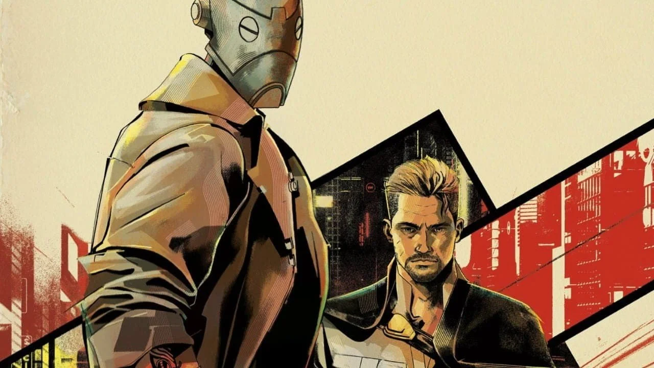 The book cover for Low Red Moon showing ND-5 and Jaylen