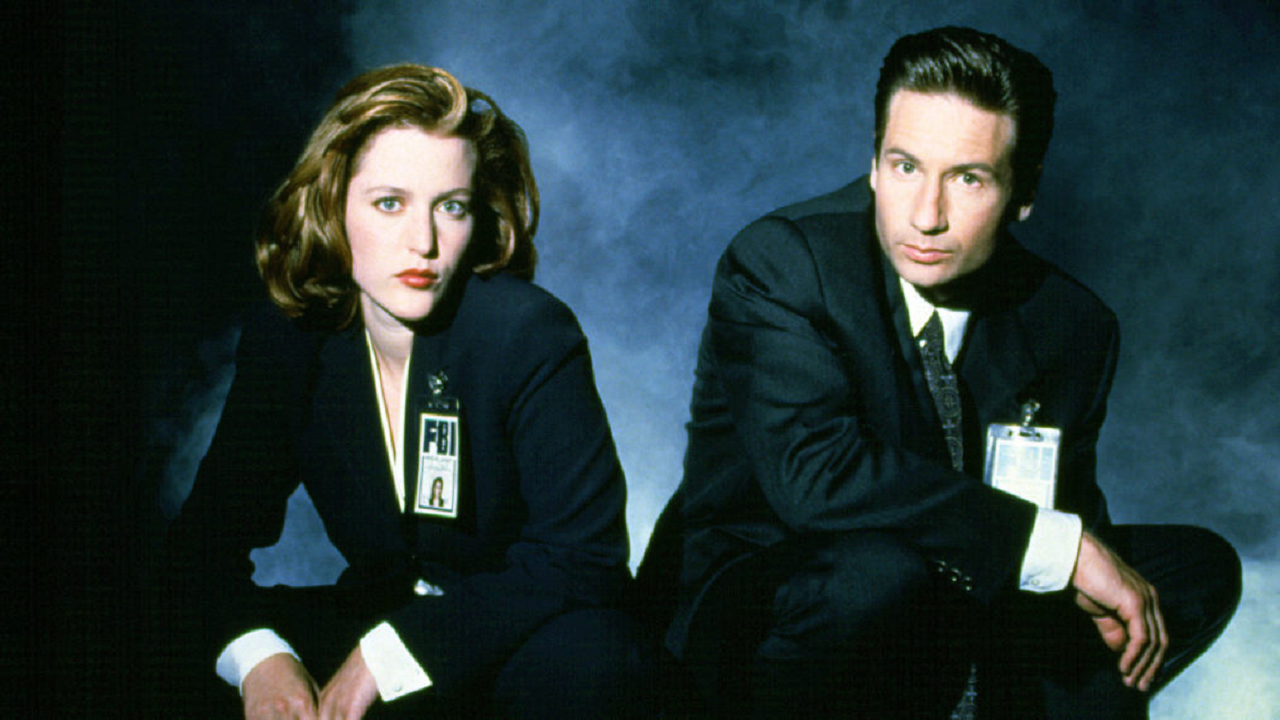 Scully and Mulder from the X-Files