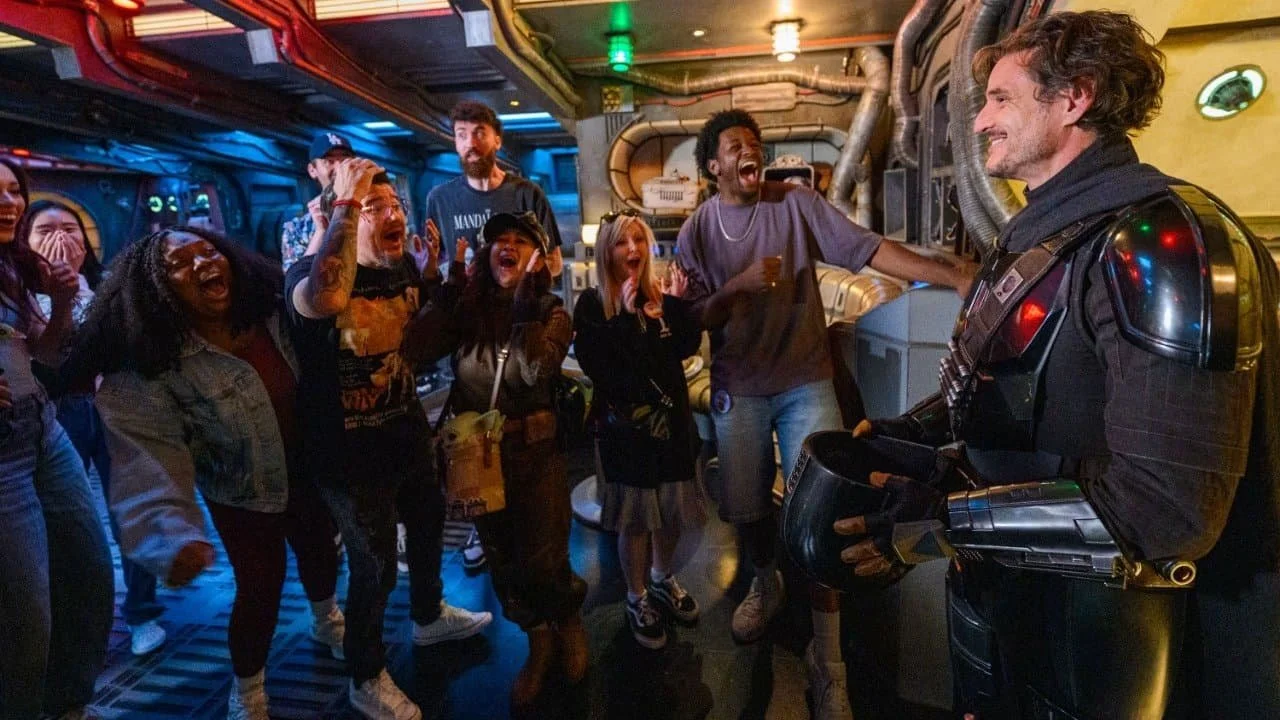 Pedro Pascal Visits Disneyland!