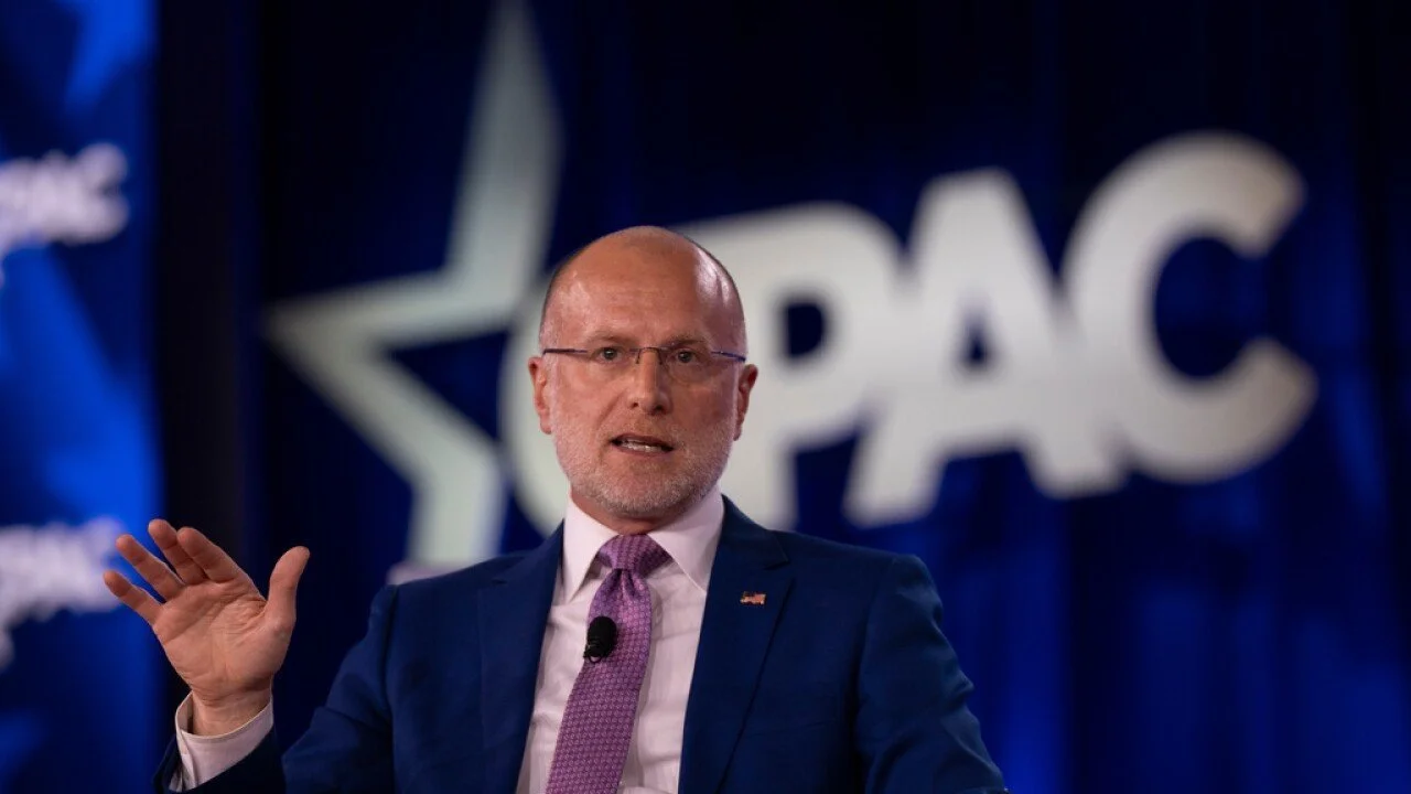 FCC Chair Ken Carr speaking at CPAC