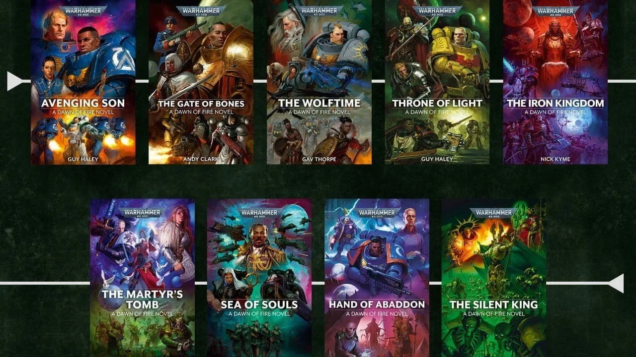 A Critique Of The 'Warhammer 40K: Dawn Of Fire' Novel Series