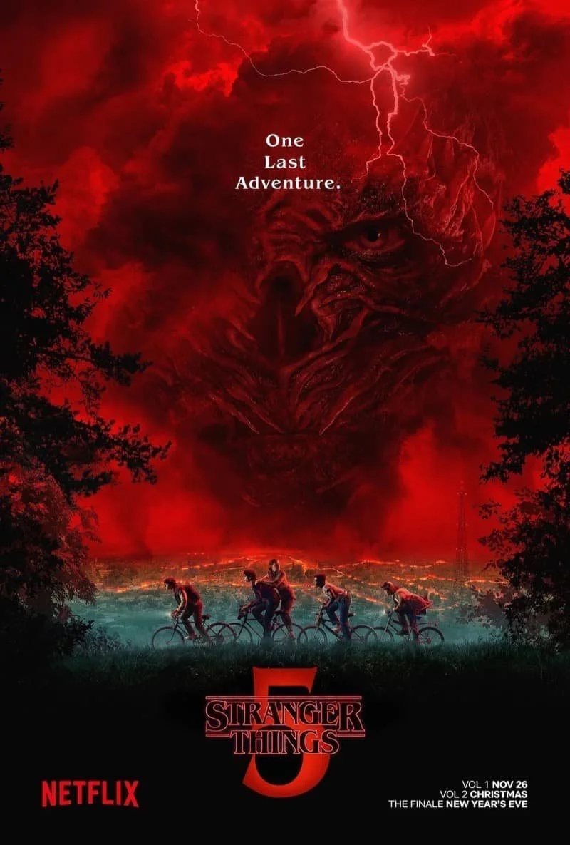 Stranger Things season 5 official teaser poster