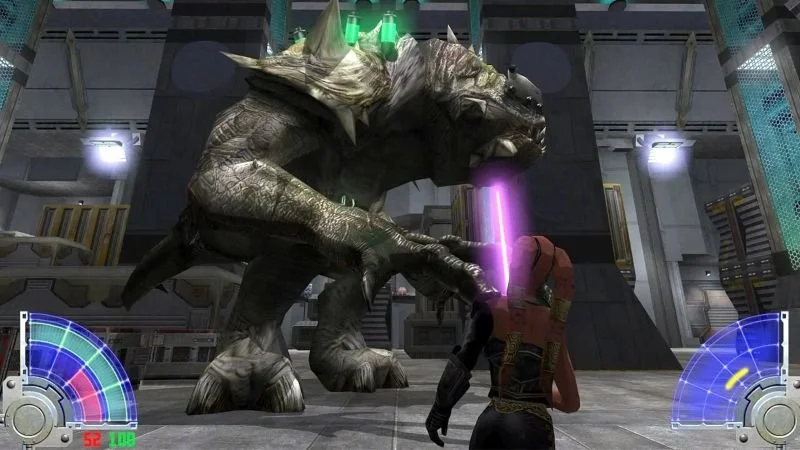 Monster or Alien fight in Jedi Knight: Jedi Academy