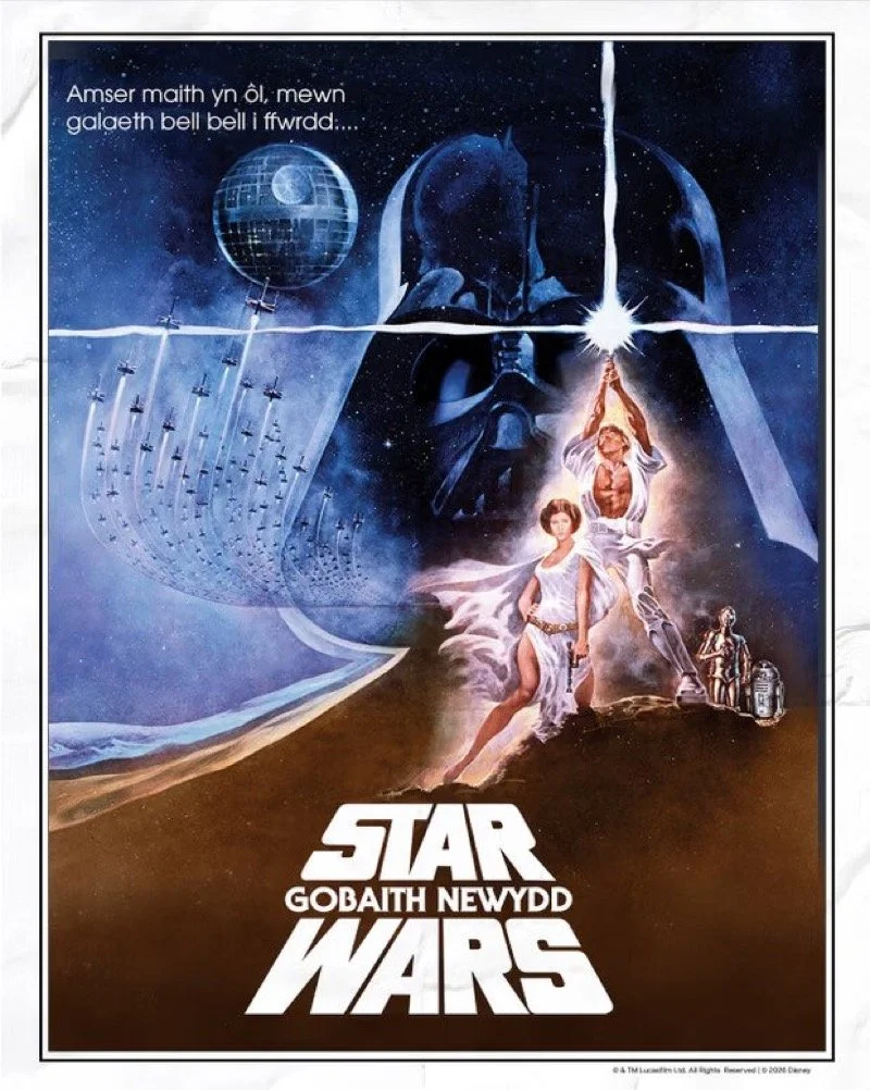 Welsh Star Wars Poster  Image Source: The Guardian