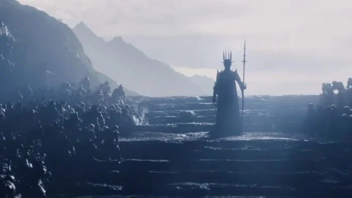 Sauron in the season finale trailer