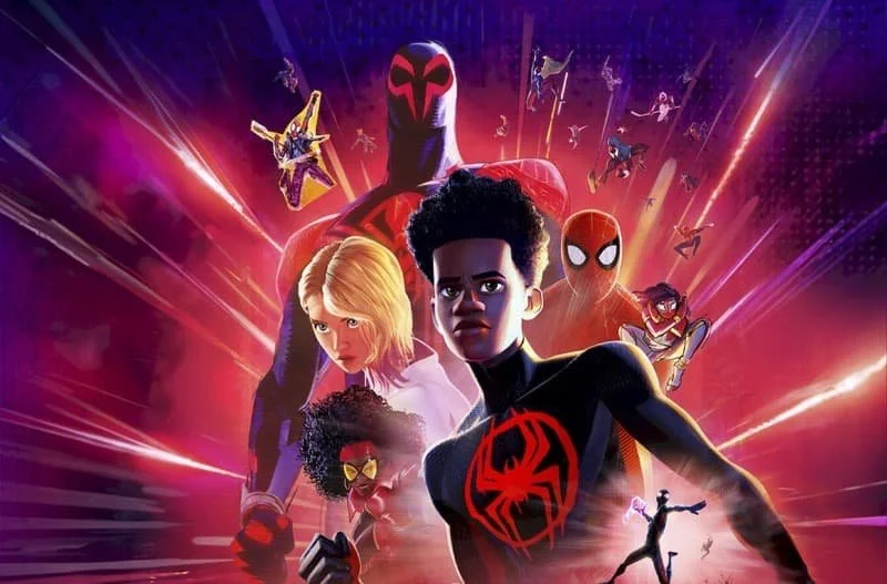 Spider-Verse art  Image Source: Netflix