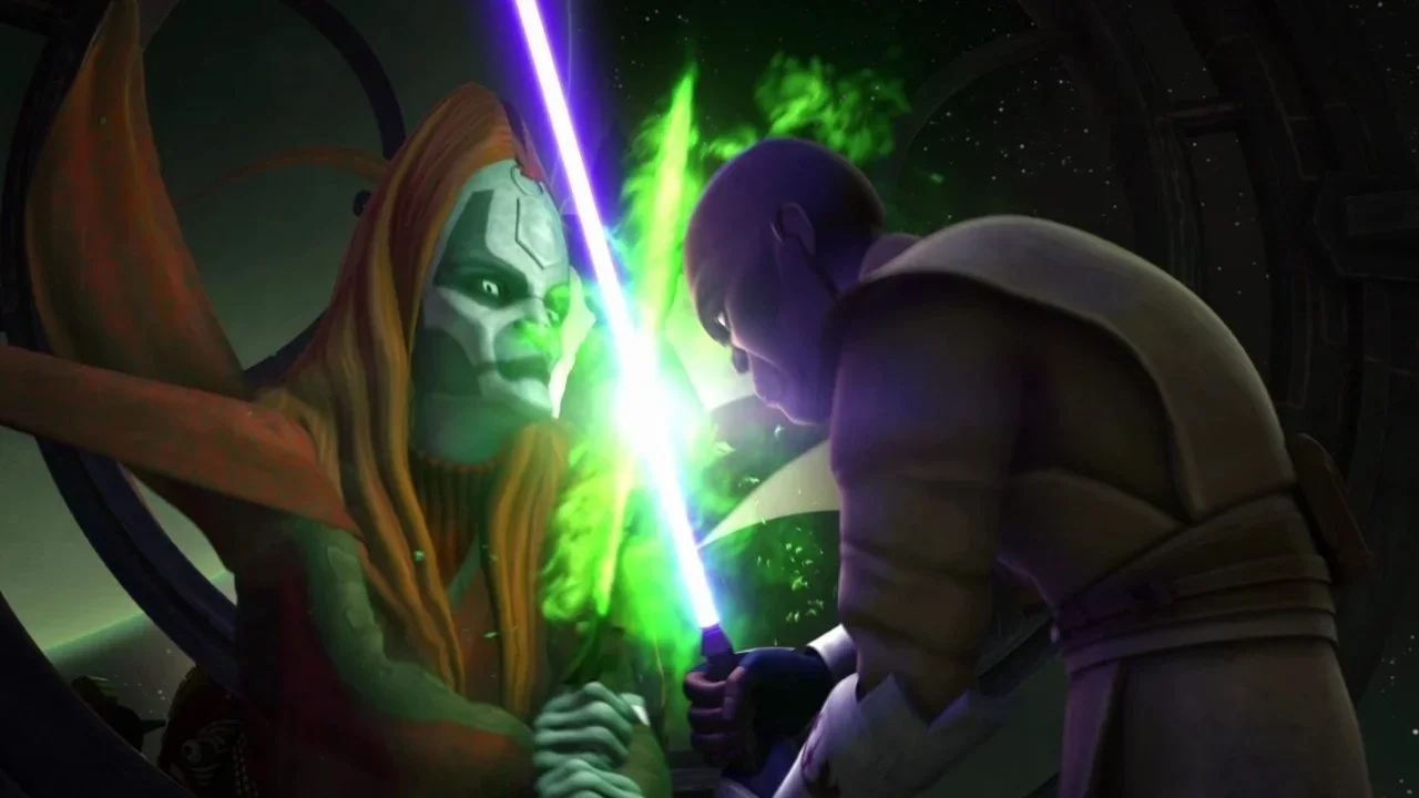 Talzin with ichor blade from The Clone Wars