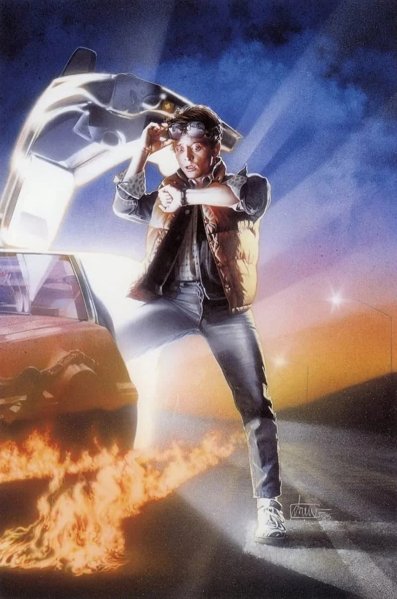 Back To The Future poster  Image Source: Indieground
