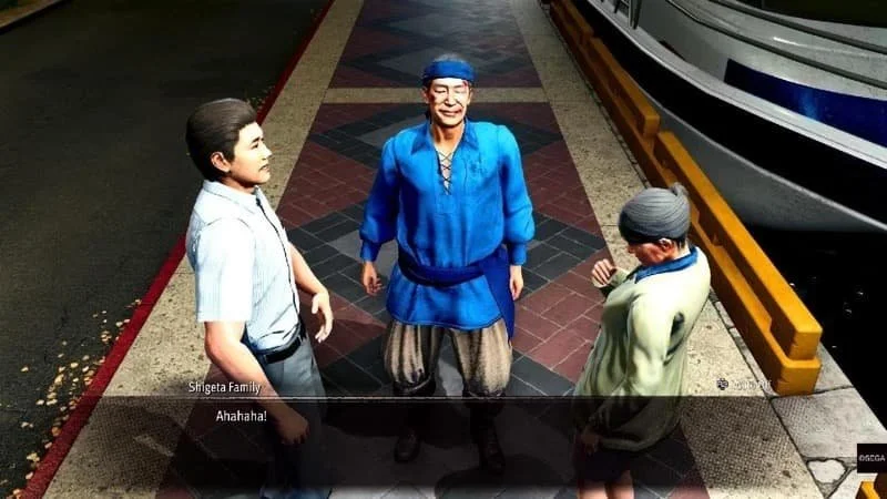 Image Description: The Shigeta family after the events of the substory