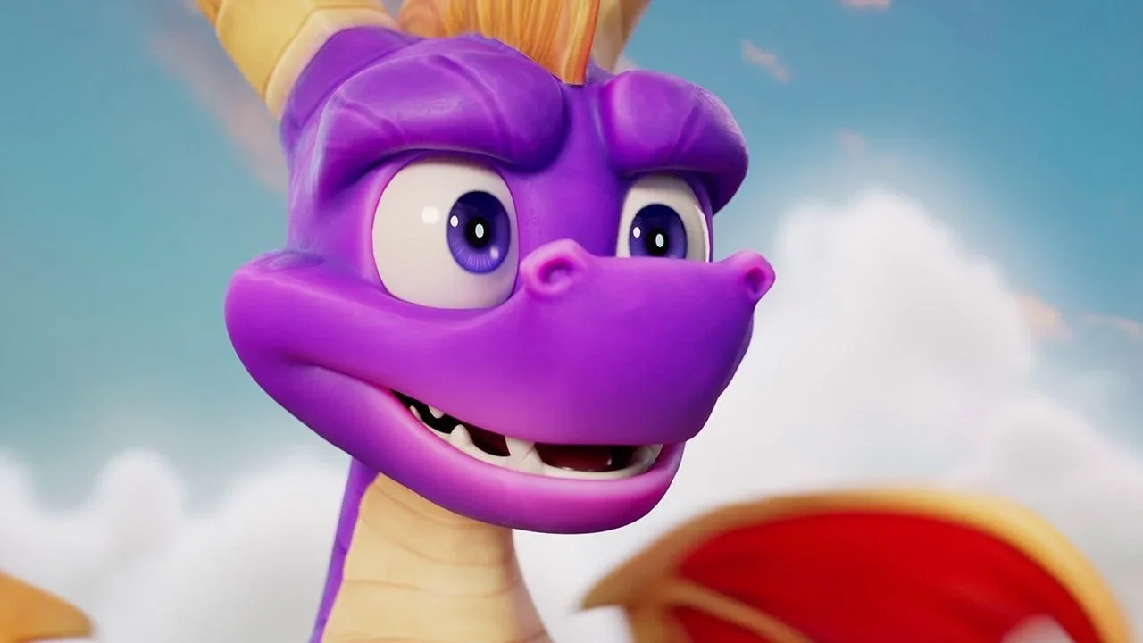 Image depicts the purple dragon Spyro