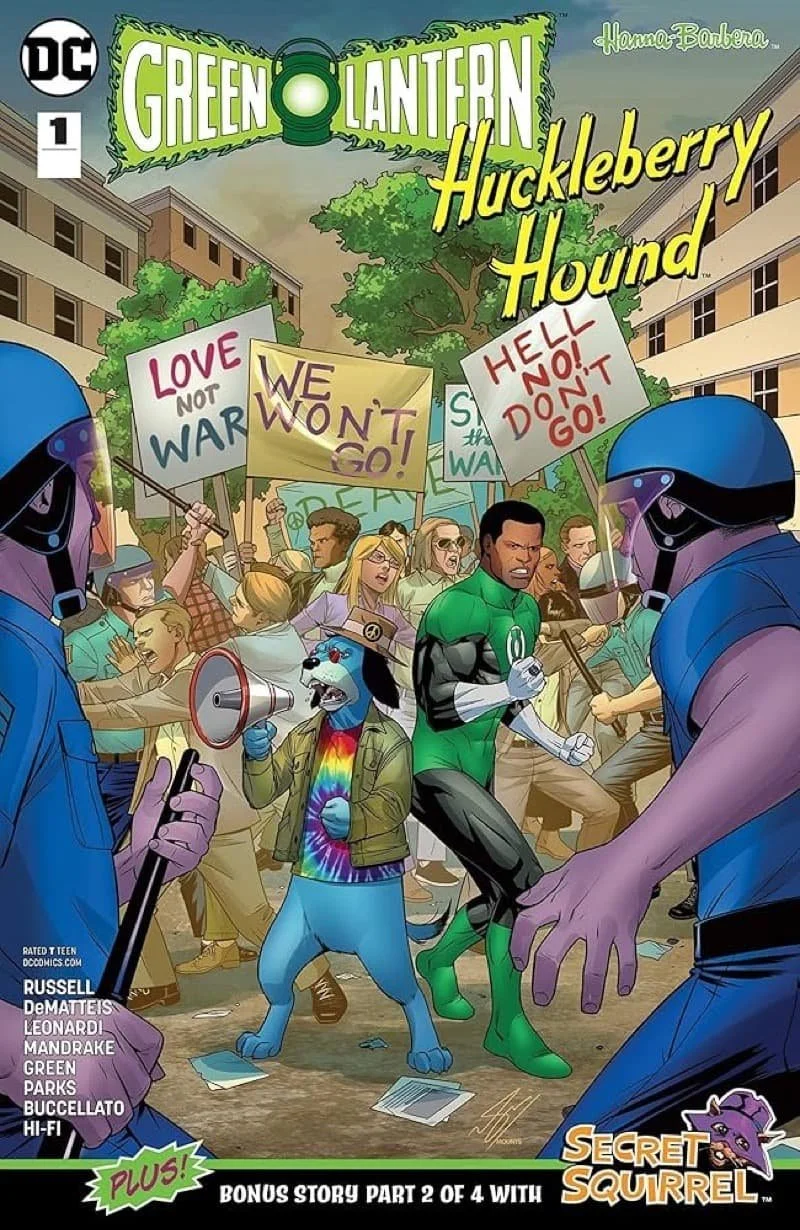 Green Lantern Huckleberry Hound 