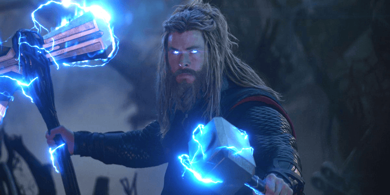 Chris Hemsworth as Thor in Avengers: Endgame  Image Source: CinemaBlend