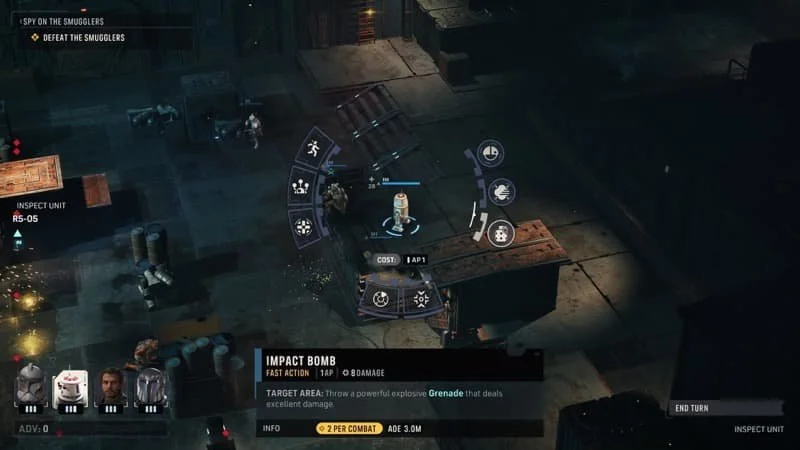 Gameplay as an astromech droid in Zero Company  Image Source: StarWars.com