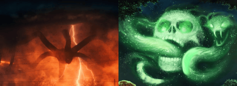 The Mind Flayer and The Dark Mark