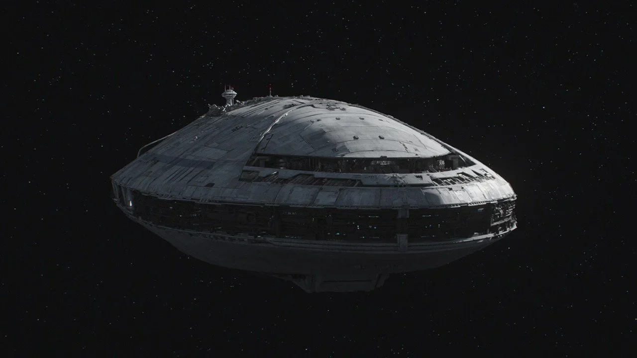 The Vesper, a Defender-class starship built to serve the New Republic.