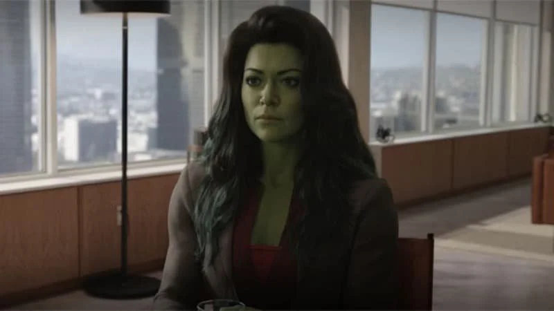 She-Hulk at the office