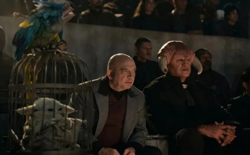 Grogu and Johnny Coyne