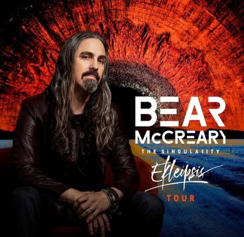 Image Description: Bear McCreary Tour Poster