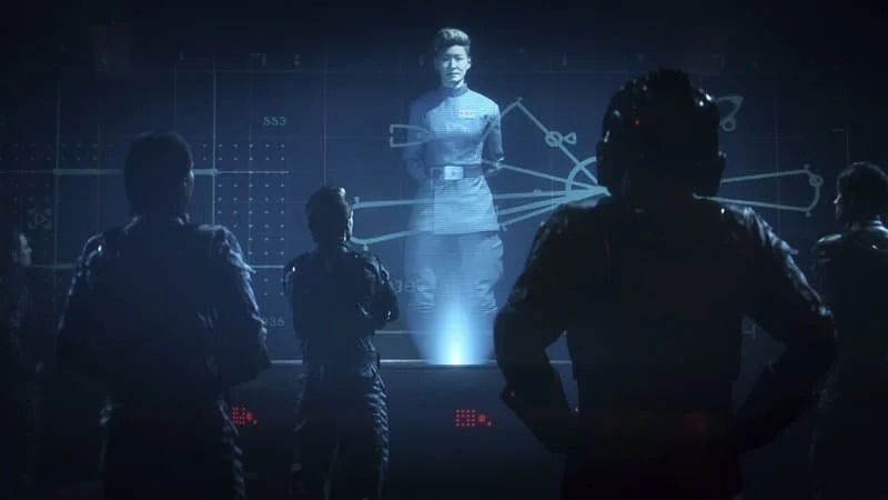 An Imperial mission briefing after the destruction of the Second Death Star  Image Source: StarWars.com