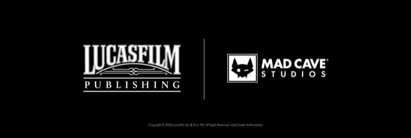 Official logo of the Lucasfilm Publishing and Mad Cave Studios team-up, Image Source: StarWars.com