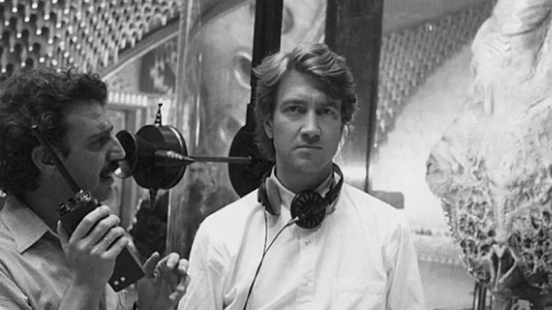 David Lynch on Dune set