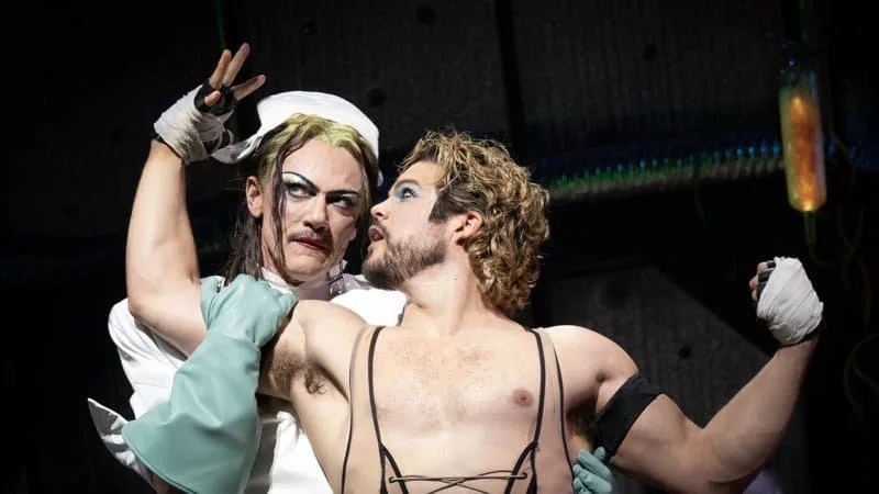 A still shot from Richard O'Brien's The Rocky Horror Show 