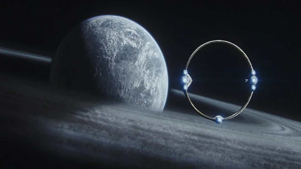 Peridea with the hyperspace rig and Peridea’s ring of Purrgil bones.