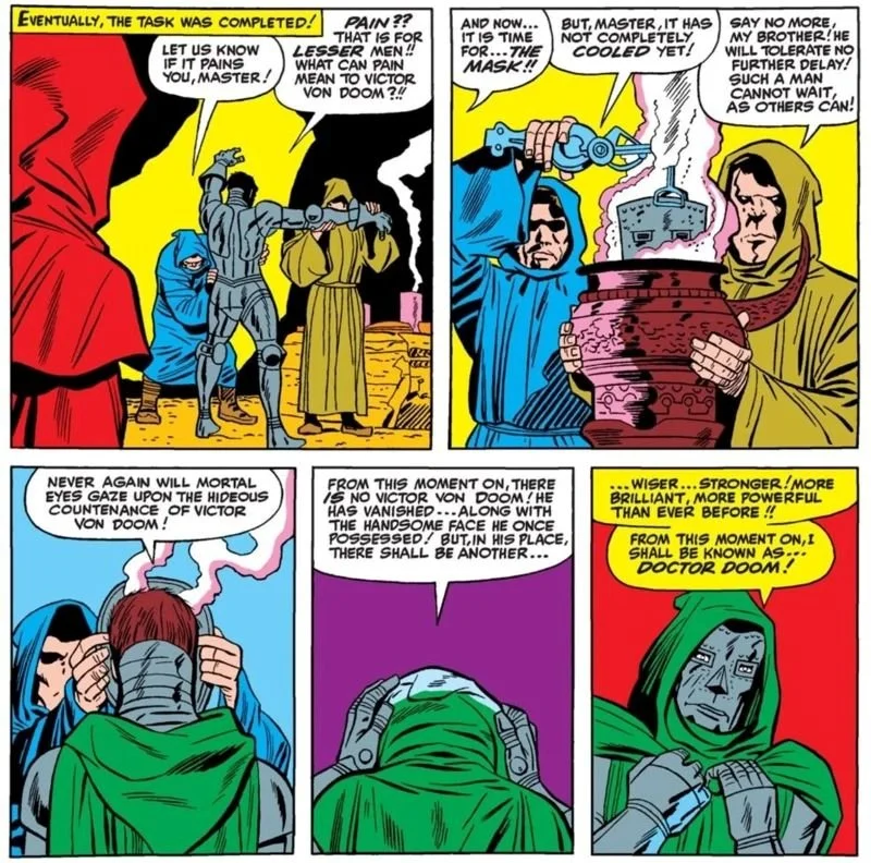 Doctor Doom gets his Mask