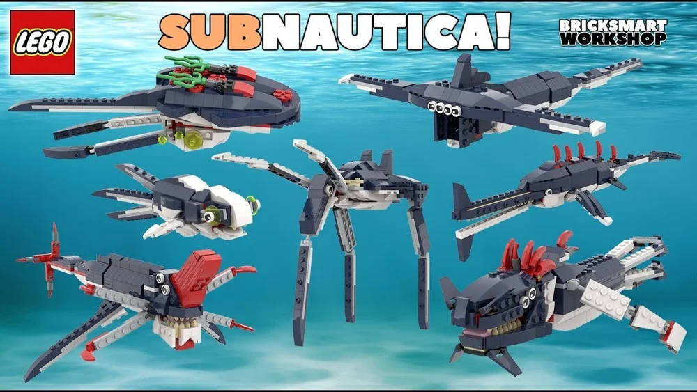 A 'Subnautica' LEGO Set Reaches Enough Supporters And Is Considered For ...