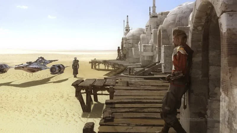 Concept art of Cobb Vanth in The Book of Boba Fett