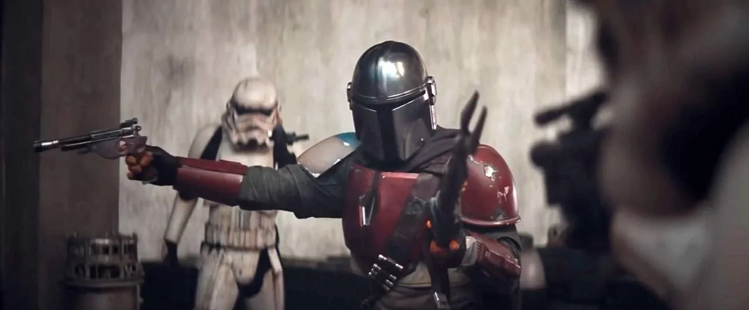A still from 'The Mandalorian' Chapter 1