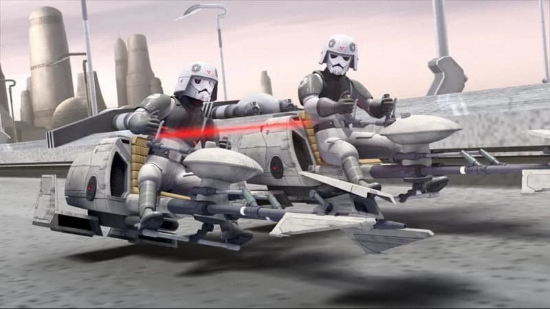 616 speeders being used on Lothal by the Galactic Empire  Image Source: StarWars.com