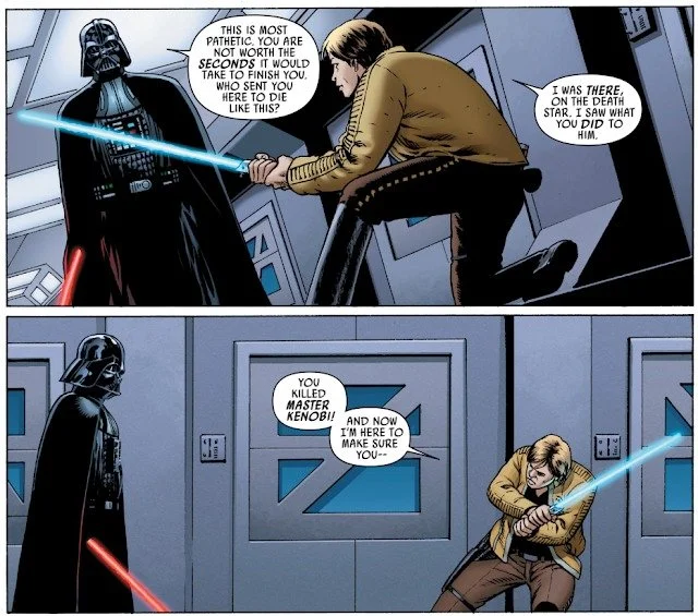 Luke's First Duel With Vader Was Actually Before 'The Empire Strikes