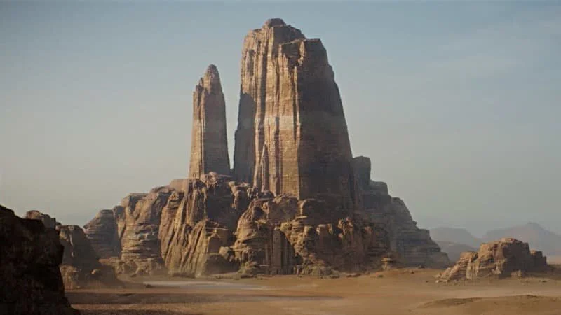 One of the main abandoned religious sites found on Jedha’s surface