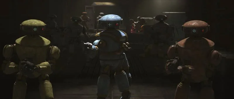 Droids of the Vanguard Axis, associates of the Droid Gotra  Image Source: StarWars.com