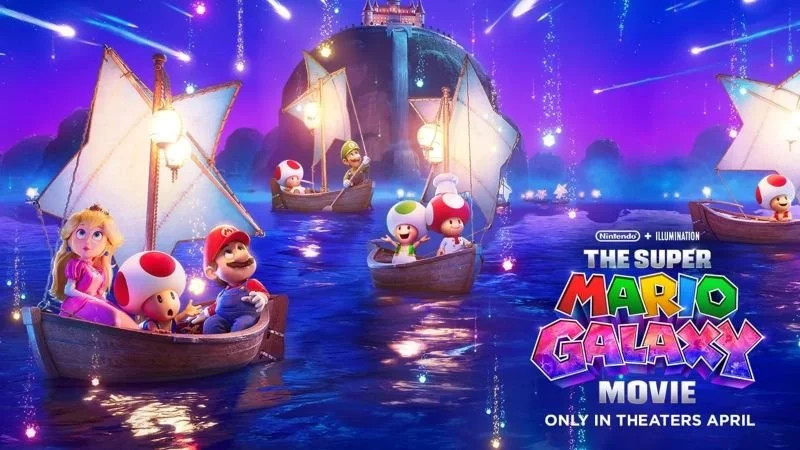 the main and principal characters of The Super Mario Bros. Galaxy Movie film.