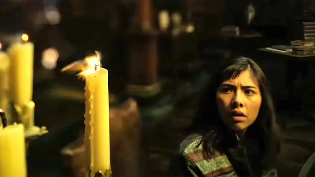 America Chavez Watches Candles Snuffed Out