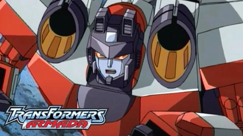 Starscream from the animated series Transformers: Armada