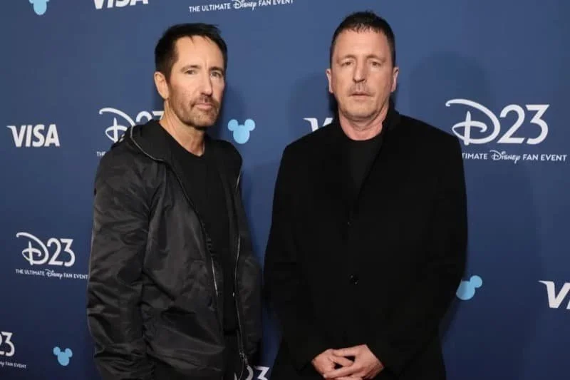 Trent Reznor and Attus Ross at D23 in 2024.