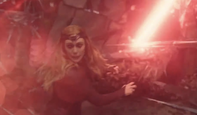 Scarlet Witch Trapped In Mirror Prison